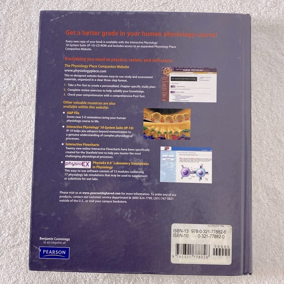Pearson Principles Of Human Physiology Fourth Edition Hard Cover Textbook - Picture 2 of 11